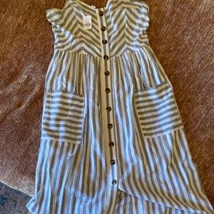 NWT American eagle striped dress size medium